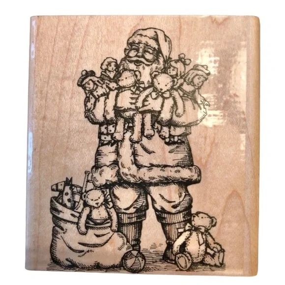 Stampin’ Up “Old Fashioned Christmas” Set of 6 Rubber Stamp Scrapbooking Cards - Picture 3 of 13